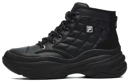 FILA Bread Mid top Casual Shoes Women's Black