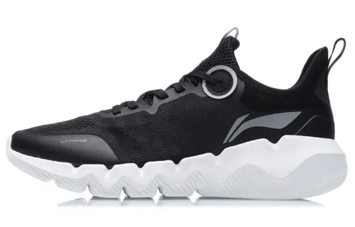 Li Ning LN Fle Fabric Cushioning Slip Resistant Abrasion Resistant Breathable Lightweight Low top Sports Casual Shoes
