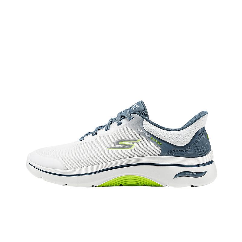 Skechers MEN’S GO WALK Low top Casual Shoes Men’s White
