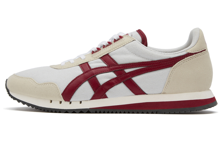 Onitsuka Tiger Dualio Shoes 'Cream Burgundy'