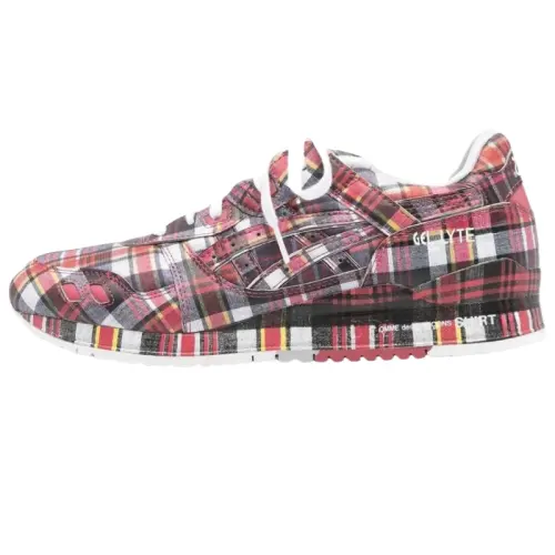 COMME Des GARÇONS SHIRT x Asics Gel Lyte 3 Low top Casual Shoes Unisex Red White