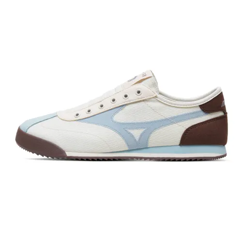 Mizuno LG 60S Slip Resistant, Breathable, Lightweight Low top Casual Shoes Women's Beige Blue