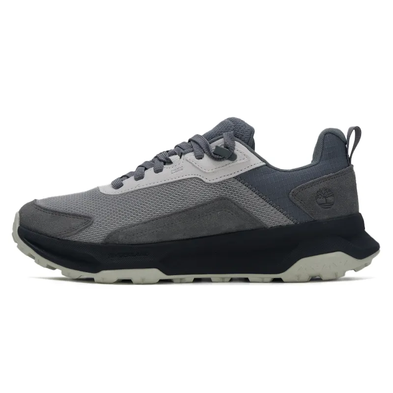 Timberland MOTION LEDGE Textile, Split Cow Leather Abrasion Resistant Low top Casual Shoes Men's Gray