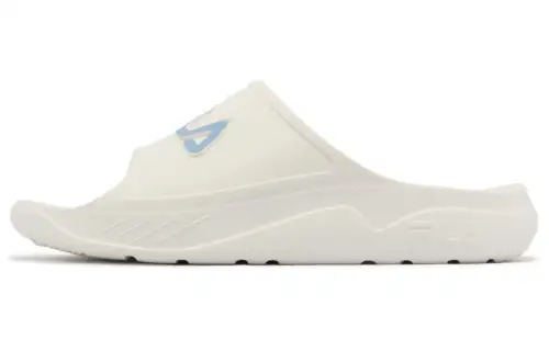 FILA Slide Slippers Unisex White Blue