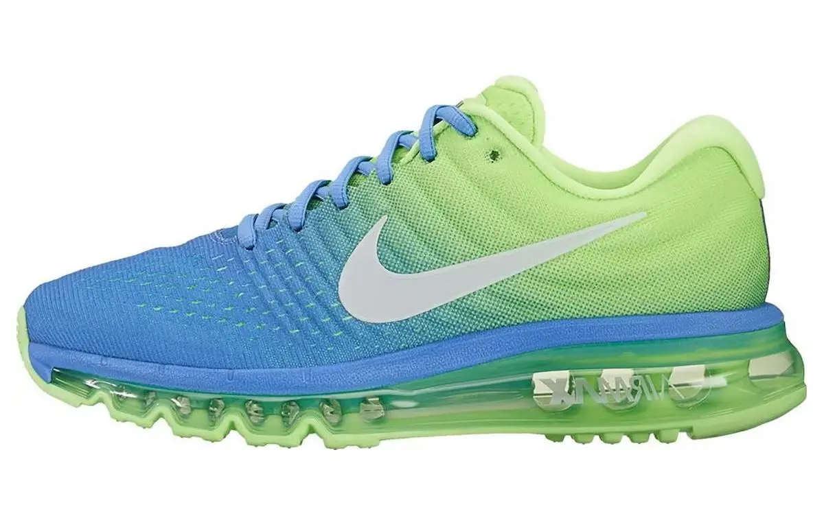 Nike Air Max 2016 Abrasion Resistant Breathable Abrasion Resistant Breathable Low top Casual Shoes Women's Green Blue
