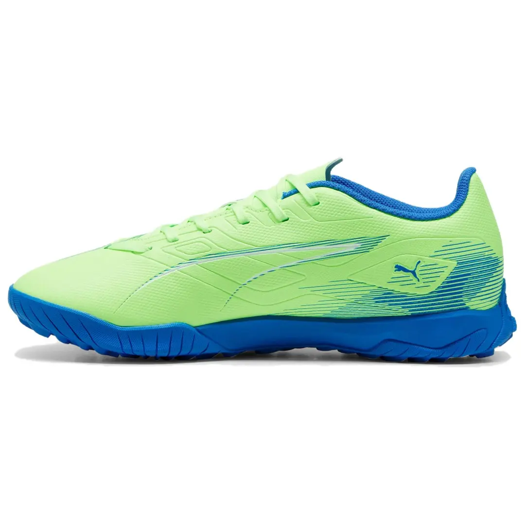 PUMA Ultra 5 Play Comfortable Abrasion Resistant Soccer Shoes Men's Blue Green