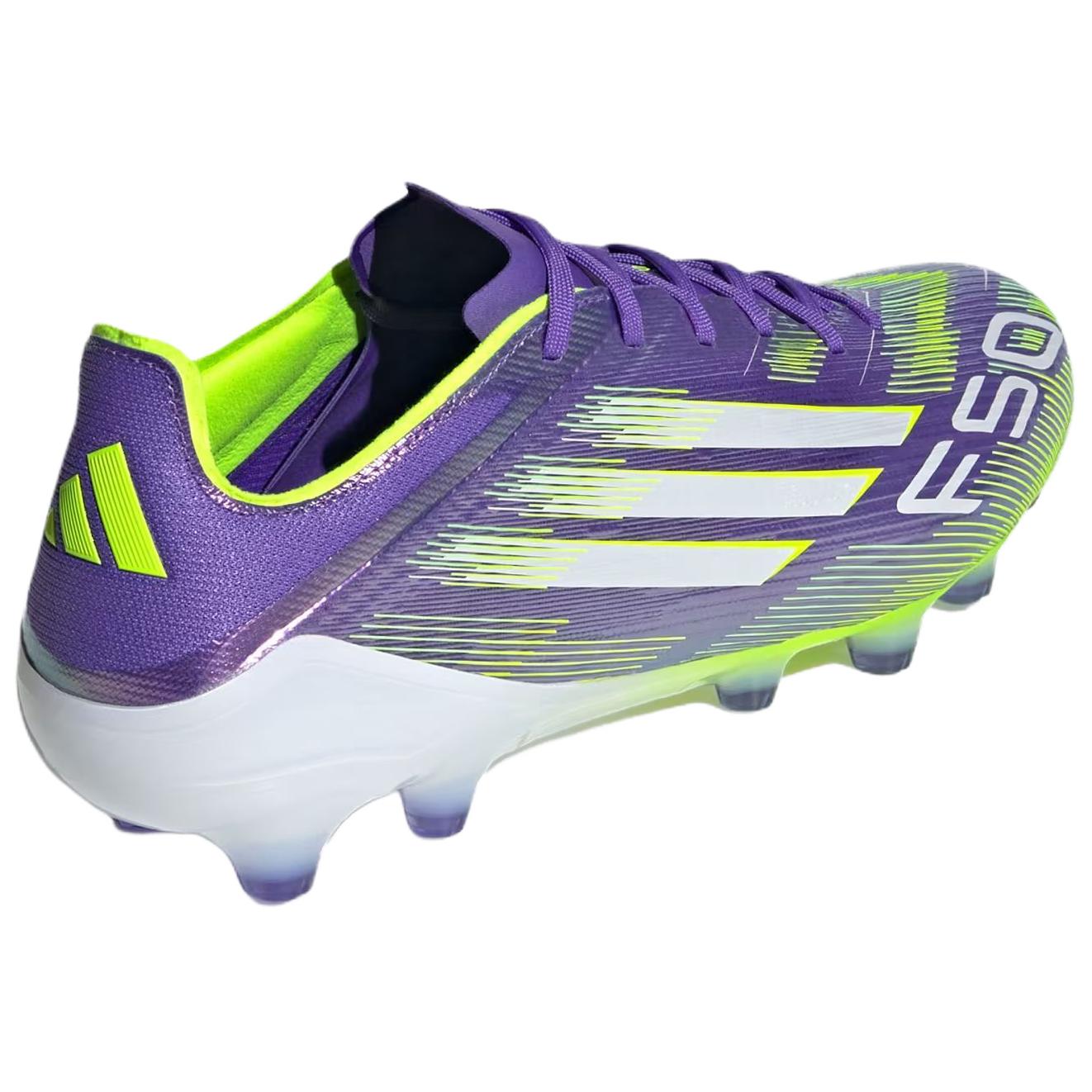 Adidas F50 PRO Soccer Shoes Unisex Purple White