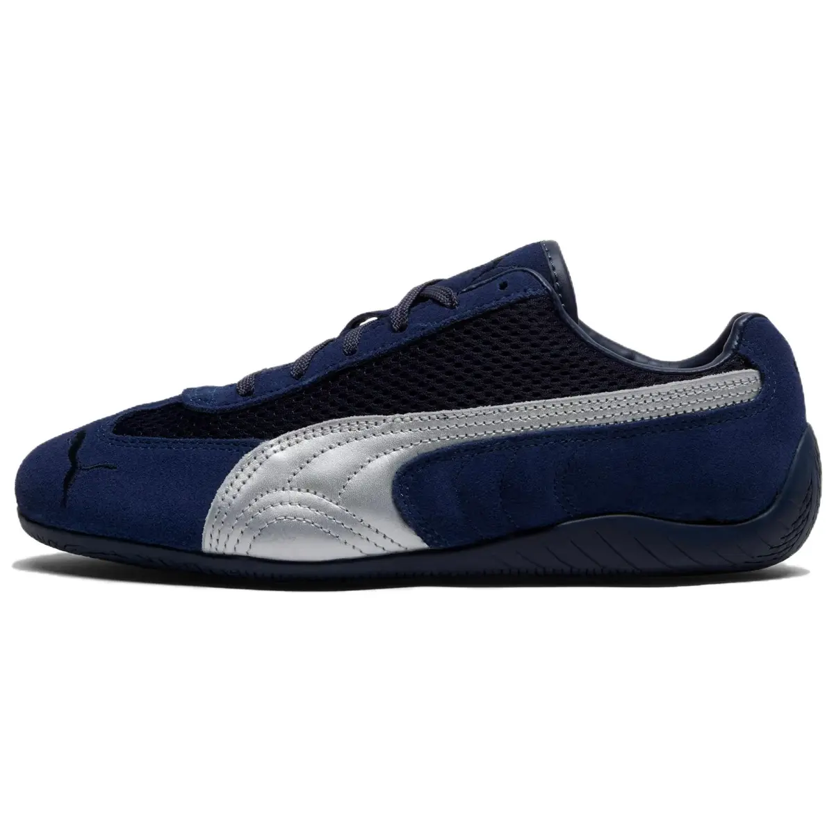 PUMA Speedcat Premium Navy Matte Silver Women's