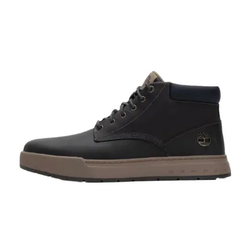 Timberland Maple Grove Comfortable Short Combat Boots Men's Medium Gray