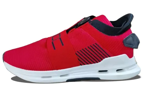 Anta Life Collection Cushioning Slip Resistant Abrasion Resistant Breathable Low top Casual Shoes Men's University Red