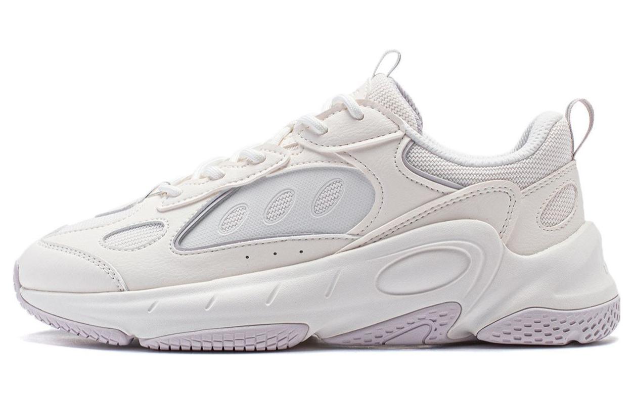 Li Ning Wing Style Cushioning, Wear Resistant Low top Casual Shoes Women's White