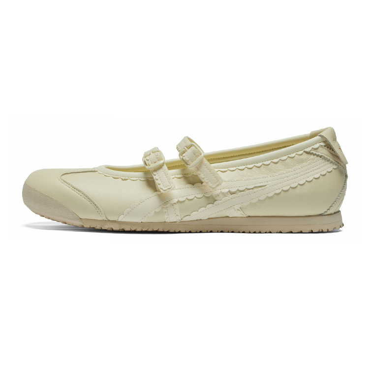 Женские кеды Onitsuka Tiger MEXICO 66 (бежевые)