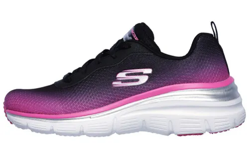 Skechers Casual Shoes Women's Low Top Black/Pink
