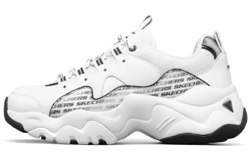 Skechers D Lites 3.0 Endless Chic Shoes Black/White Women's