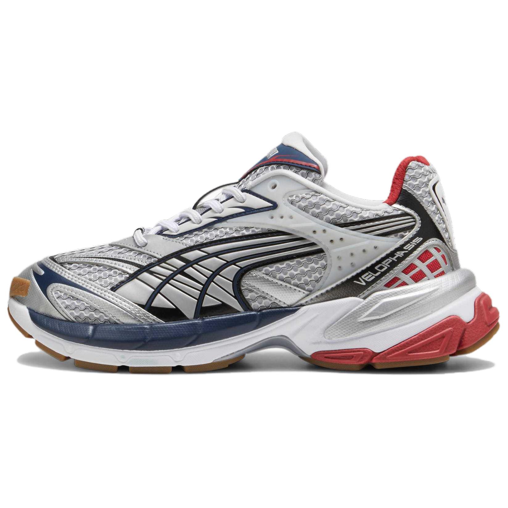 PUMA Velophasis Low top Casual Shoes Unisex Silver