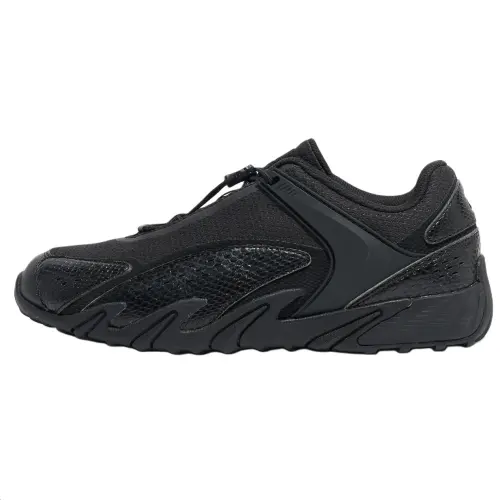 FILA Invenable 2001 Abrasion Resistant Abrasion Resistant Low top Casual Shoes Unisex Black