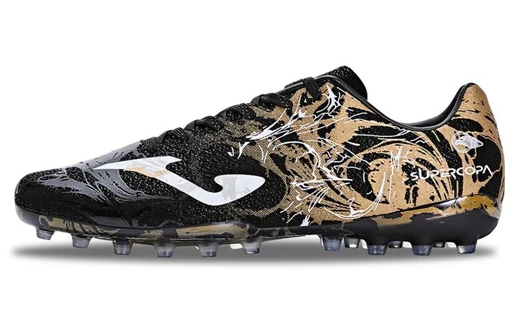 Joma MG Multi Ground Slip Resistant Abrasion Resistant Slip Resistant Abrasion Resistant Soccer Shoes Men's Black