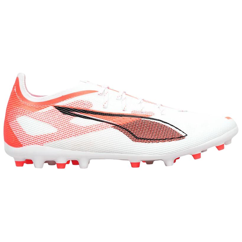 PUMA Ultra 5 Pro MG Multi Ground Cushioning Soccer Shoes Unisex White Orange