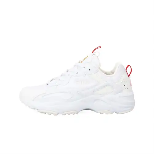 FILA Ray Tracer Cushioning Low top Casual Shoes Unisex White