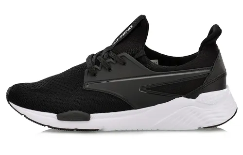 Li Ning Exceed Textile, TPU Cushioning Slip Resistant Abrasion Resistant Breathable Lightweight Low top Casual Shoes
