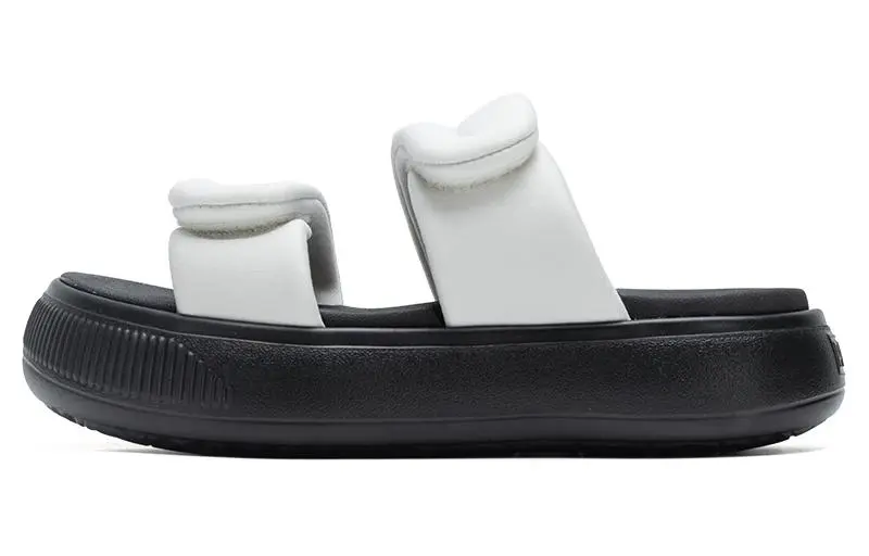 PUMA Mayu Puffy Sandals 'Grey Black' Women's