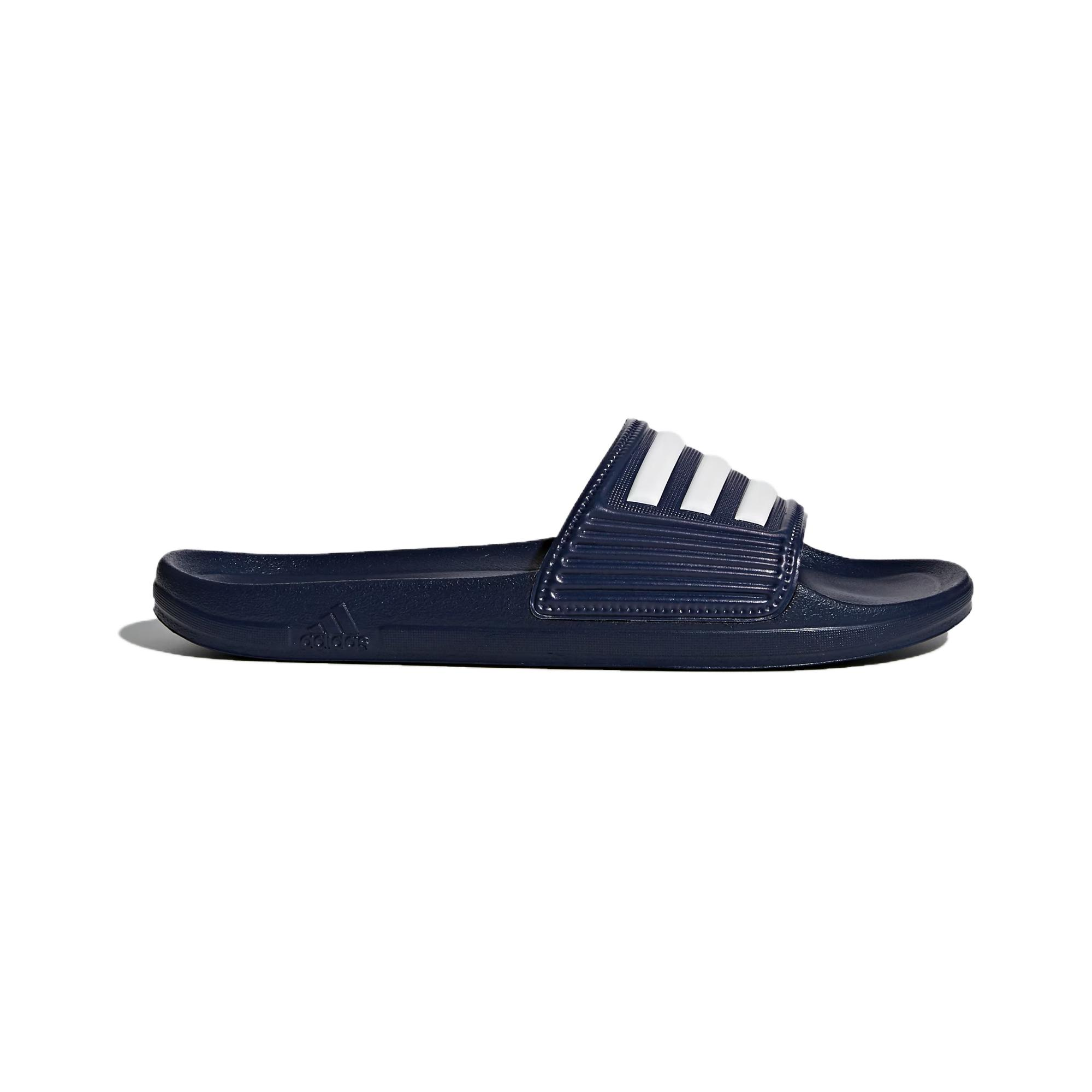 Мужские шлепанцы adidas Phaoxo (синие) — 学院藏青蓝/白色 — фото 2