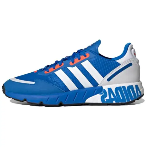 Adidas Zx 1K Boost 'Glow Blue Solar Red'