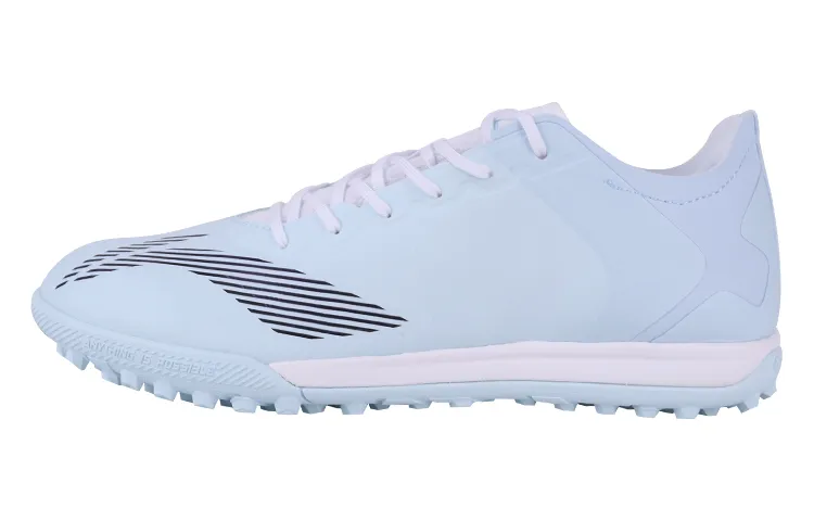 Li Ning TF Turf Artificial Leather Soccer Shoes Men's Sky Blue