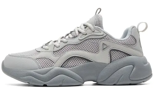 PEAK Cushioning Abrasion Resistant Breathable Slip Resistant Low top Casual Shoes Women's Smoke Gray