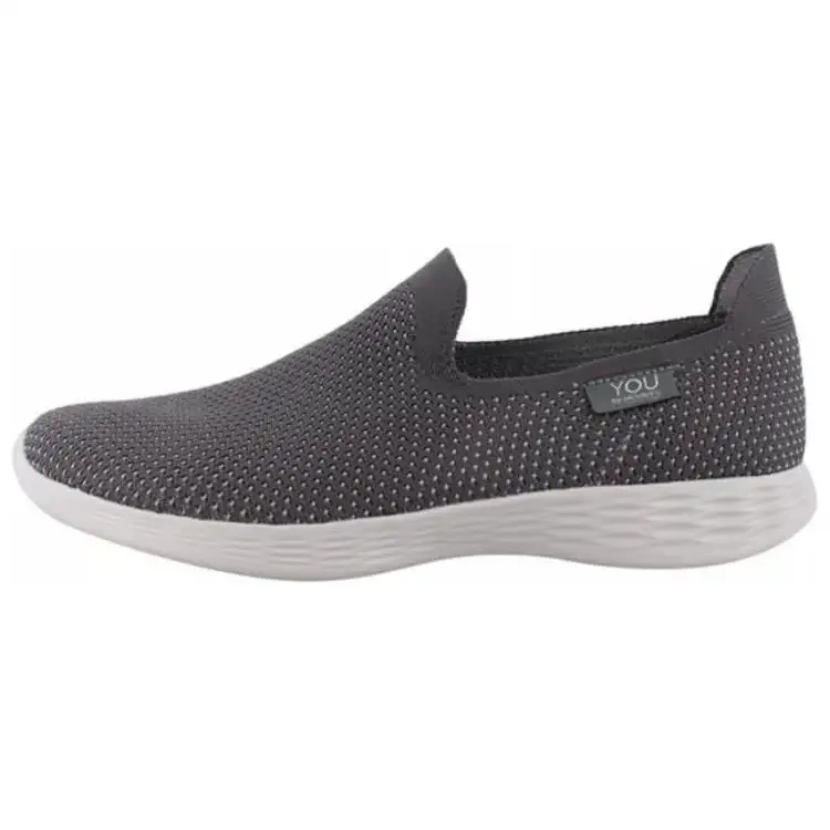 Skechers YOU Abrasion Resistant Breathable Low top Casual Shoes Women's Carbon