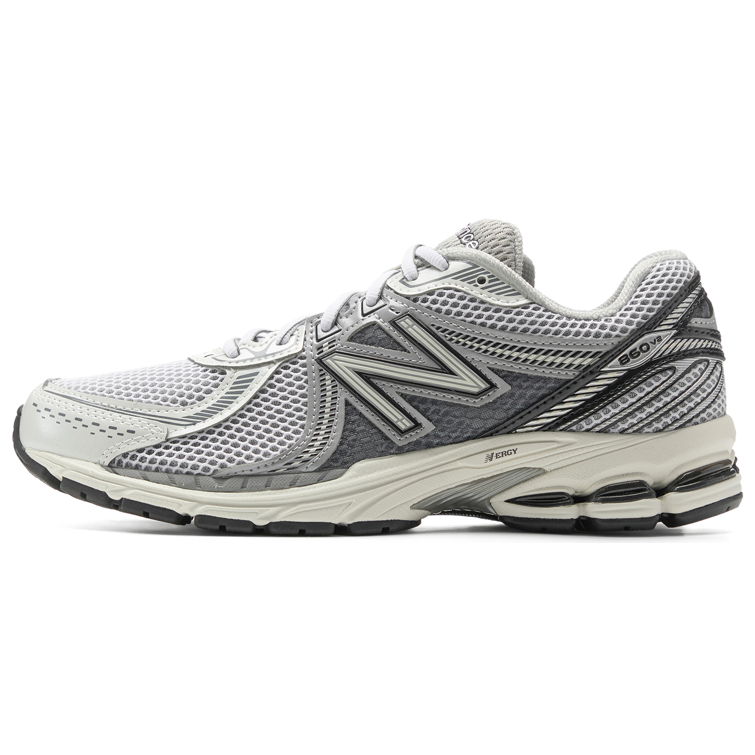 Кроссовки New Balance 860 v2 (бело-серые)