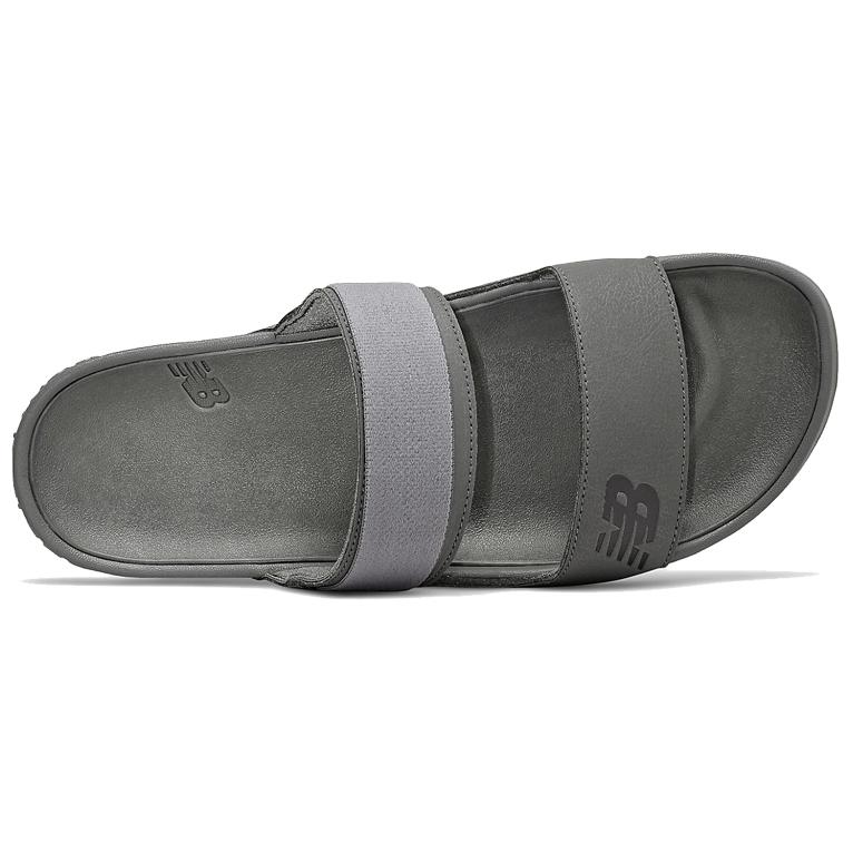 Мужские шлепанцы New Balance New Balance NB 202 (серые) — 卡斯尔洛克色/灰色 — фото 3