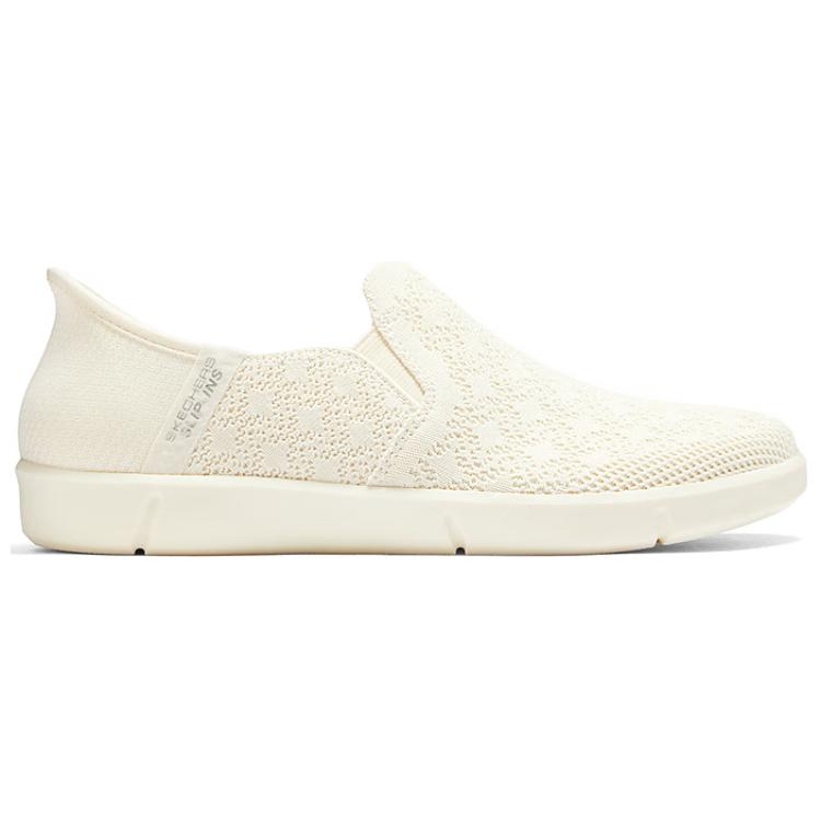 Skechers Wear resistant And Lightweight Low top Casual Shoes Women’s Ivory