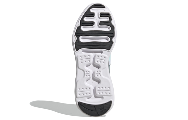 Женские кроссовки adidas originals ZX 2K Florine (бело-фиолетово-зеленые) — Белый / фиолетовый / зелёный — фото 6