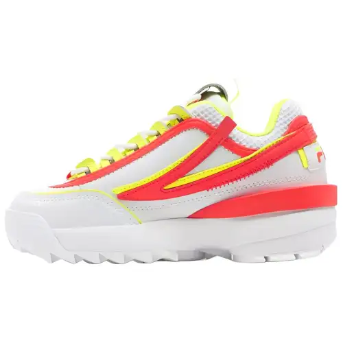 FILA Disruptor Comfortable Round Toe Low top Casual Shoes Men's Pink