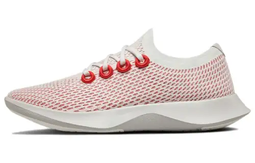 Allbirds Tree Dasher Breathable Low top Sports Casual Shoes Women's Lava Red