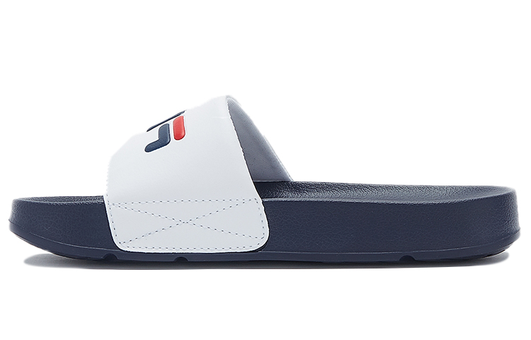 FILA Slide Slippers Unisex White/Blue