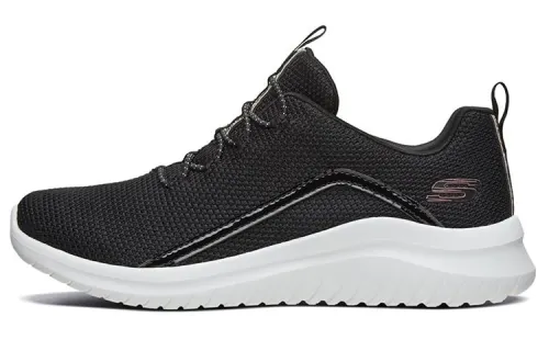 Skechers Ultra Flex 2.0 Casual Shoes Women's Low Top Black/Rose Gold