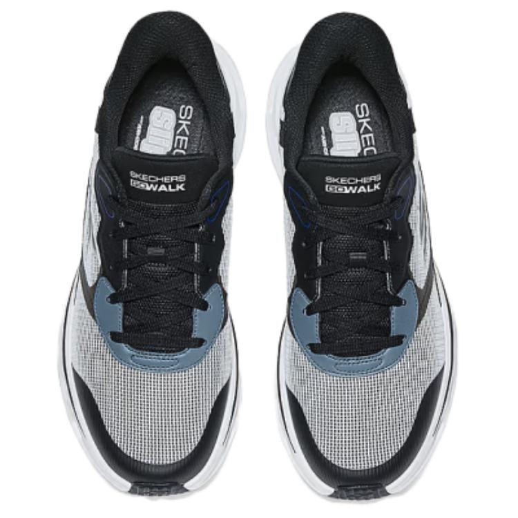 Skechers MEN’S GO WALK Low top Casual Shoes Men’s White Black