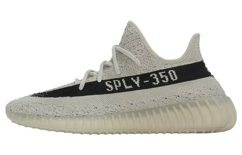Adidas Originals Yeezy Boost 350 V2 Fabric Cushioning Slip Resistant Abrasion Resistant Breathable Lightweight Low top