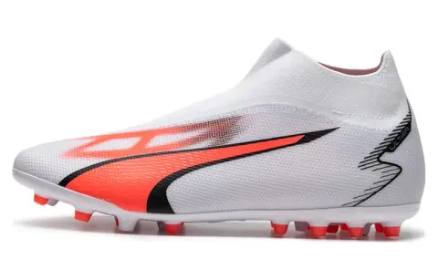 PUMA Ultra Match + Ll Mg 'White Red'
