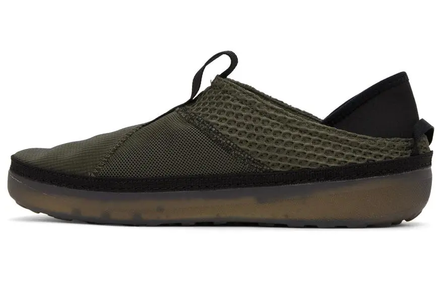 THE NORTH FACE Base Camp Cushioning Slip Resistant Breathable Low top Casual Shoes Unisex Green