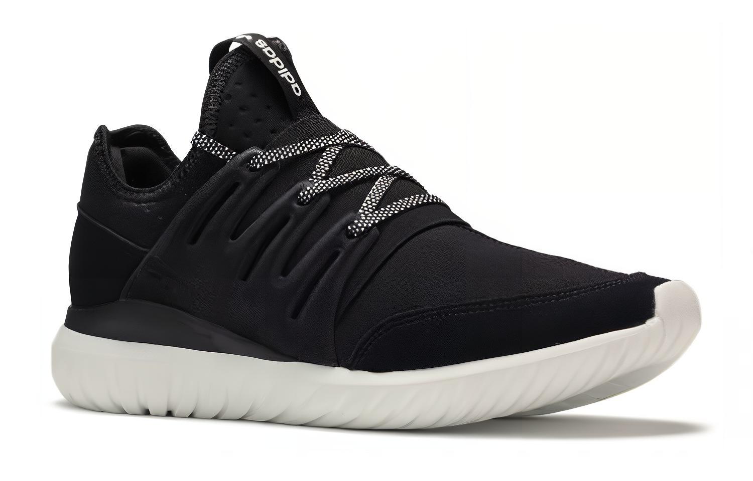 Кеды adidas originals Tubular Radial (темно-серые) — фото 3