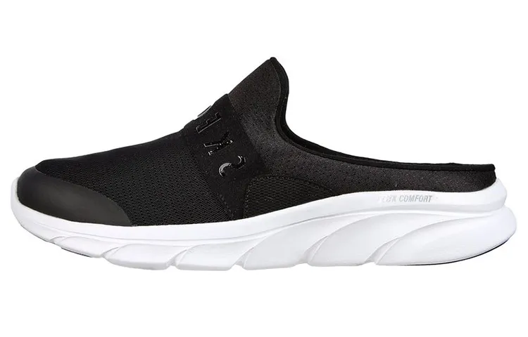 Skechers D'lux Comfort Casual Shoes Women's Low Top Black/White