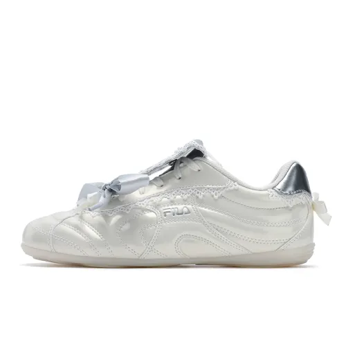 FILA LIPPER LS Water Dance Shoes 1.0 Edition Low top Casual Shoes Women's Milk White