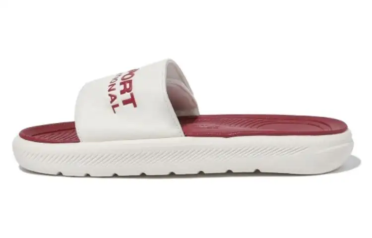 FILA Drifter Slide Slippers Unisex White Red
