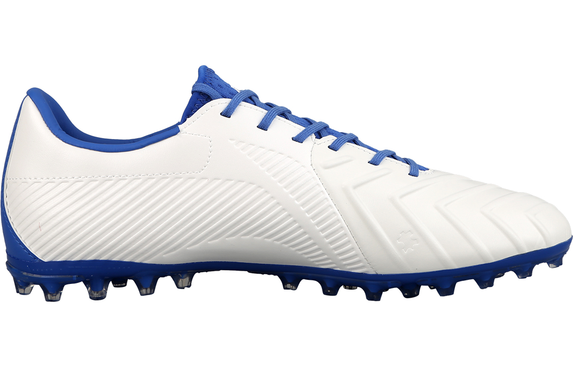 Li Ning Brocade TF Turf Firm Ground, Artificial Turf Soccer Shoes Men’s Blue White