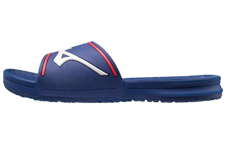 Mizuno Relax Slide 2 Slippers Unisex Blue Red