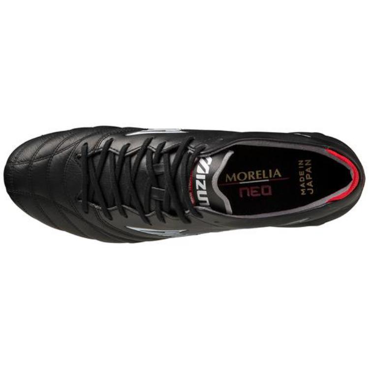 Mizuno Morelia Neo 4 Soccer Shoes Unisex Black
