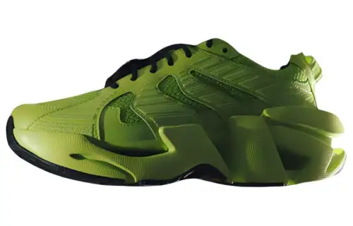 FILA Space Mesh, Suede Wear resistant And Lightweight Low top Casual Shoes Women's Comet Green